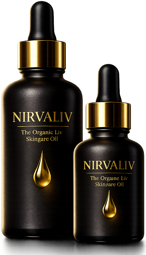 Nirvaliv Skincare Oil Bottle