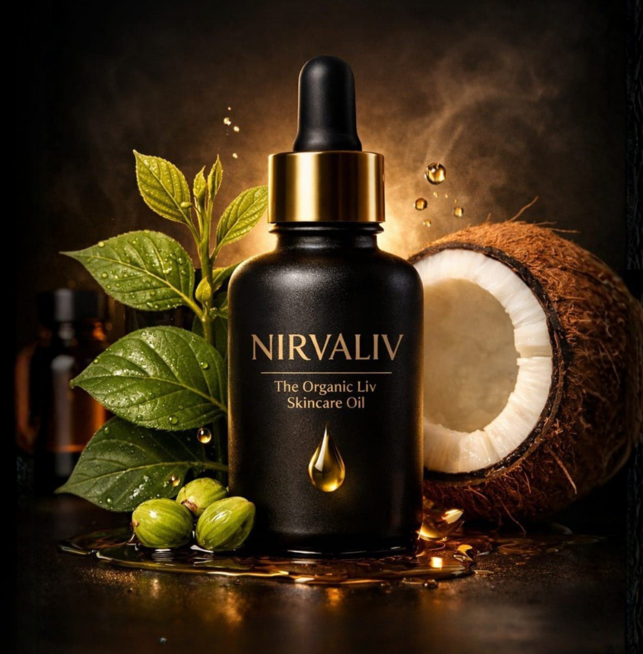 Nirvaliv Organic Liv Skincare Oil 100ml